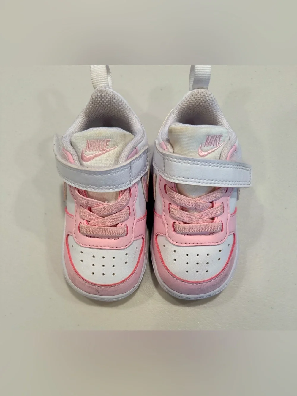 NIKE | Toddler Girls Court Borough Low Recraft sneaker. Size: 4C